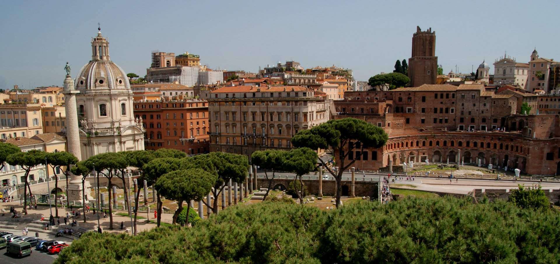 Výhled od Campidoglio